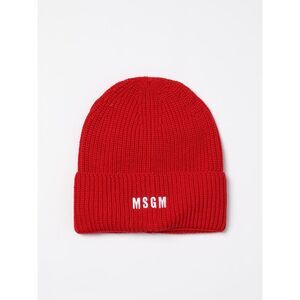 Msgm Hat Men Red